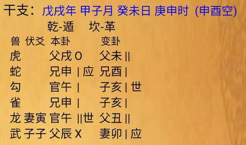 （二）卦象解析及对应化解措施