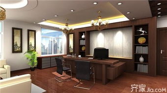 二、  办公桌选址与空间格局的风水考量