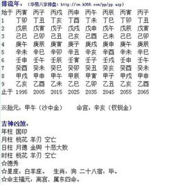 一、 八字排盘：像拼图一样乱套