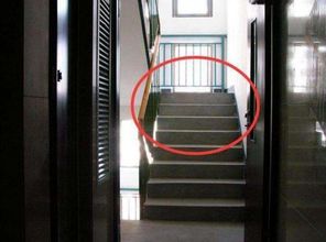 1.1 电梯对门的煞气分析