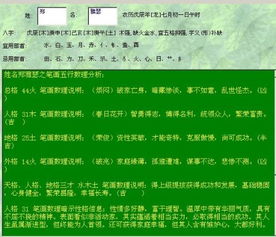 姓名测试打分体系的量化分析