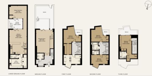 阳光排屋设计图，如何根据门牌吉凶选择排屋？