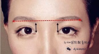 男士开运眉应具备的关键特点