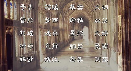 名字的组合与含义：一个巨大的套路