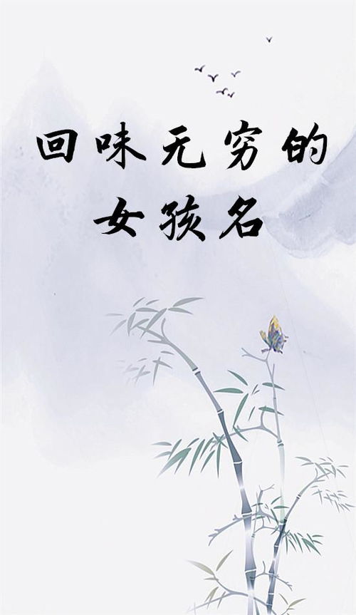 哪个古典韵味的男孩名字，嫩让人回味无穷，流传千古？