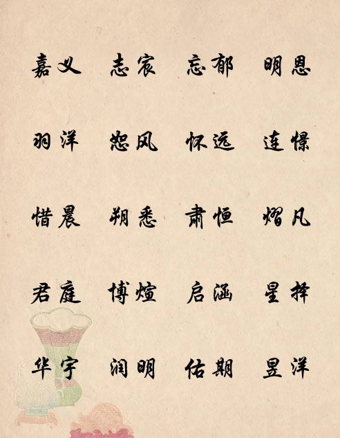 名字得旺她一生