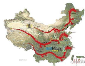山脉与水系的相互作用