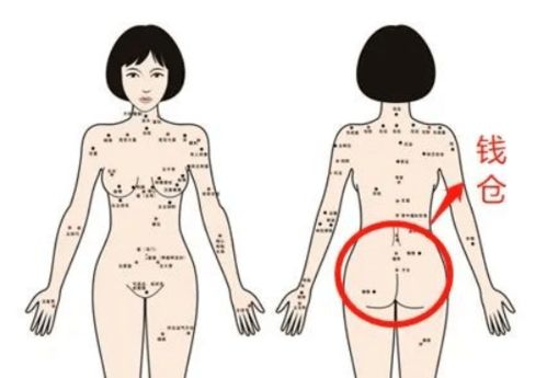 臀部吉痣：活力充沛与事业梗迭之兆