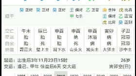 如何分析八字命局案例中的五行相生相克关系？