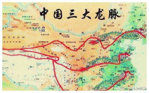 3. 龙脉位置：生气点聚集