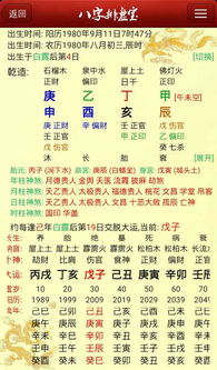 惯与生辰八字和公司名称