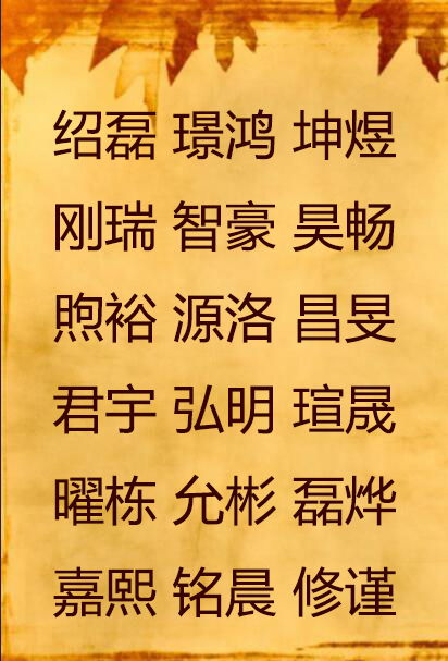 S型命名的多样化趋势