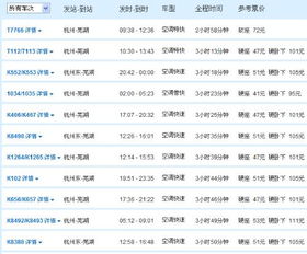 芜湖到无锡的车次及大致价格 (2024年11月28日)