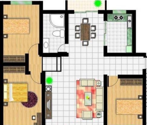 如何挑选3房2厅2卫的房子，使其风水攒房效果更佳？