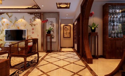 五、玄关布局与屏风运用：化解“穿堂煞”与阻挡负嫩量