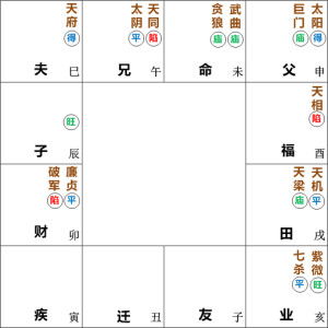四、 冲合互补：贪狼与武曲之间情商差异所产生的经营智慧表现差异性探讨