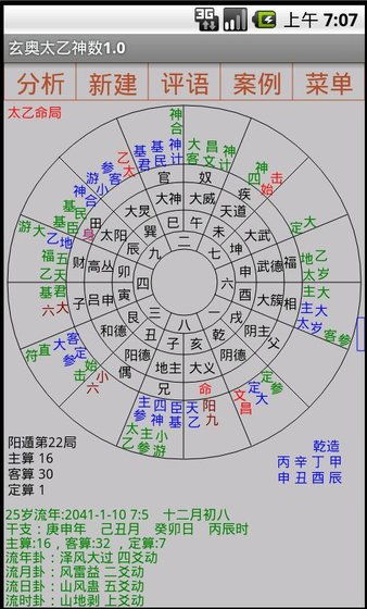 一、 太乙神数的理论基础