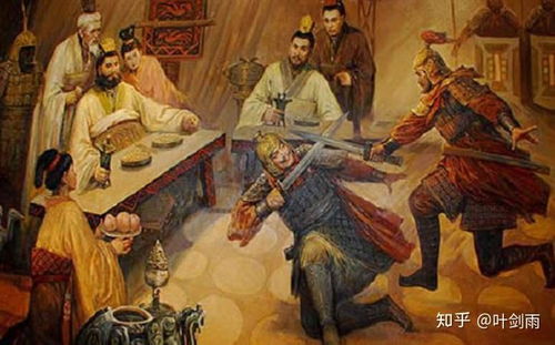 一、  历史溯源与权力博弈：鸿门宴上的杀机与隐喻