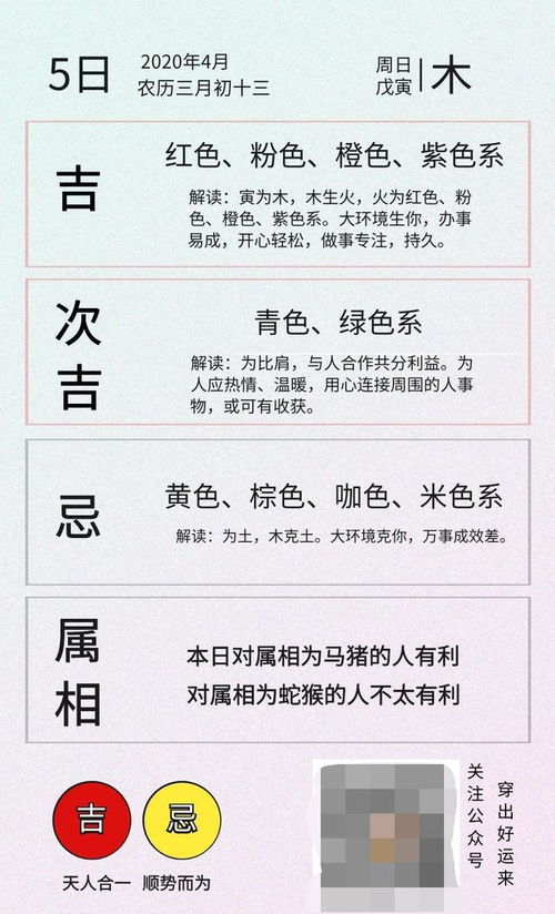 今日五行穿衣指南，如何根据五行旺运选择服饰？