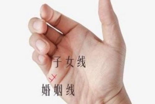 手相看子女个数图解，如何判断生育时间及子女数量？