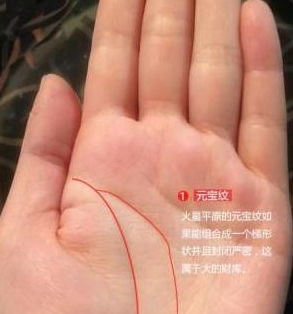 手相中元宝纹命运女人，命运如何？
