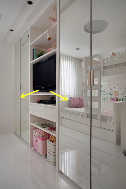 一、 床尾与电视机相对之辐射与镜面效应