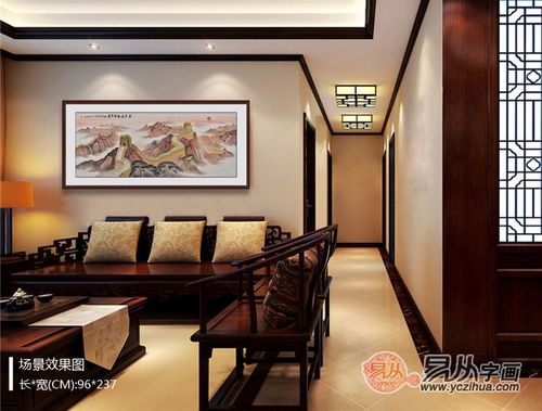 客厅挂一帆风顺十字绣，对风水有好处吗？