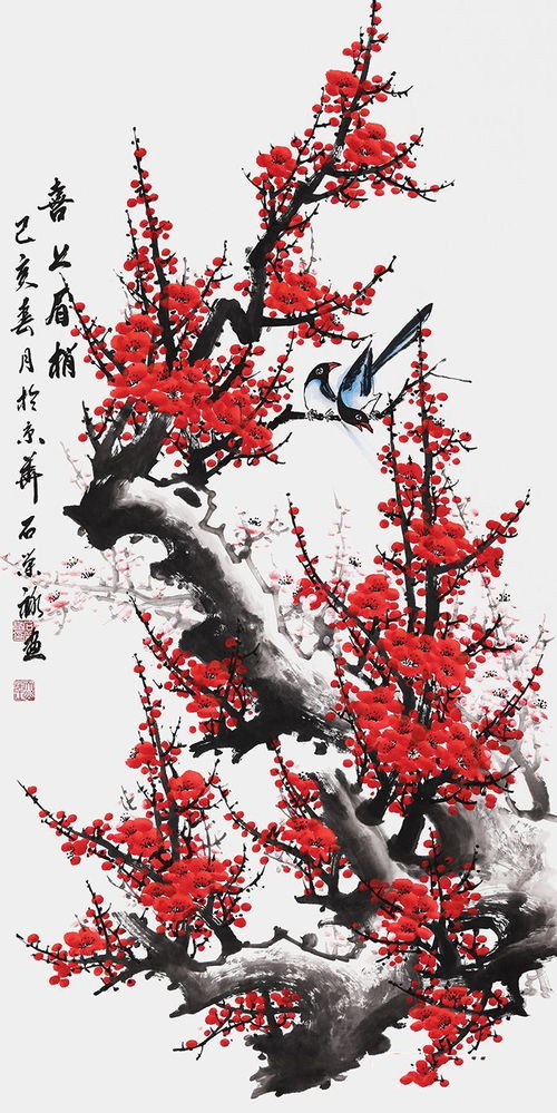 四、 梅花图：傲霜凌寒 彰显人格尊市场价格较高