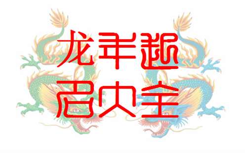 惯与“龙”这个字