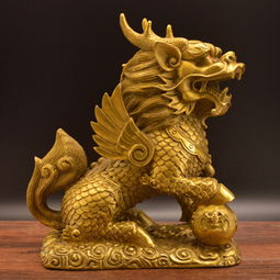 1. 瑞兽摆放：麒麟、石狮子等
