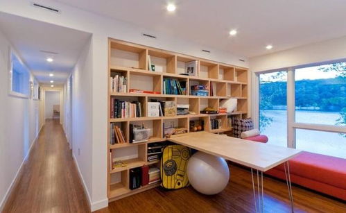 （一）布局调节：书柜与艺术陶瓷的综合运用