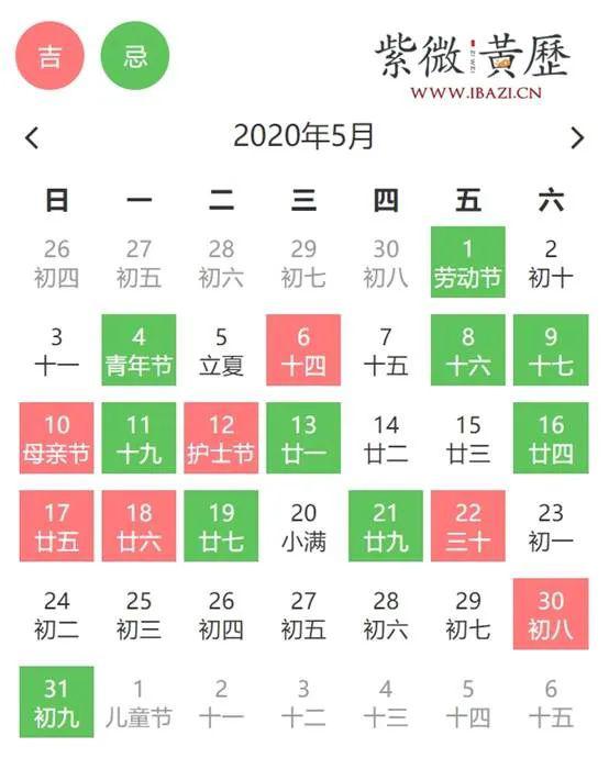一、 传统方式黄历中的搬家吉日