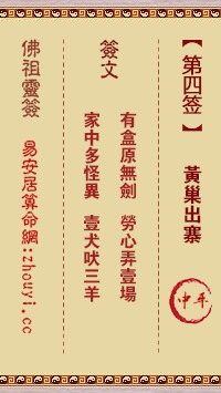 签诗解读与寓意