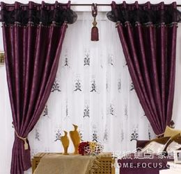 第五节 紫色系窗帘：尊贵气场与社会地位的跃升