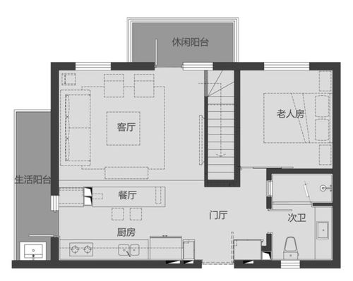三、 小户型及挑高户型的考量