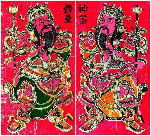 文官門神的智慧: 招財進寶與加官進爵的美好寓意