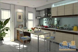 二、  炉灶方位与火气平衡的布局考量