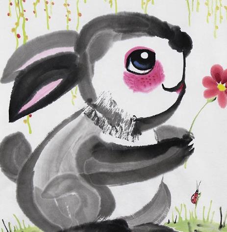 生肖兔——温柔善良，  优雅巨大方