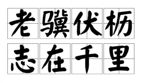 老骥伏枥指的是哪个生肖？