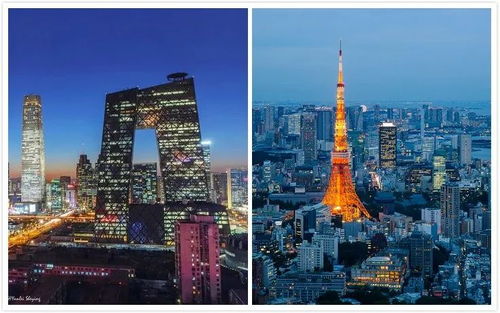 东京塔 vs 六本木Hills天台