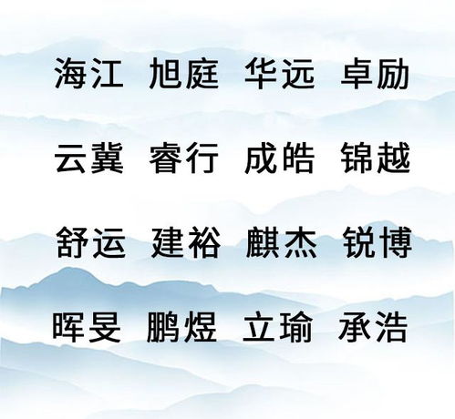 四、 用姓名学知识起名的案例
