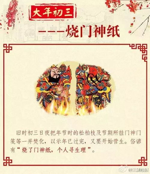 正月初三：赤狗日转化为亲友访游之时