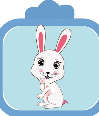 63年属兔女性格微信头像招财旺夫图案具体含义是什么？