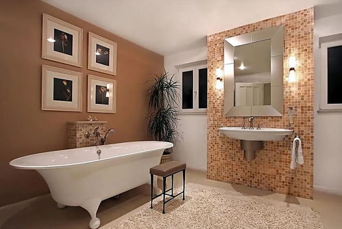 三、  卫生间内部布局与装饰的风水策略