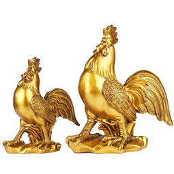 二、 公鸡带冠：权威与力量的象征