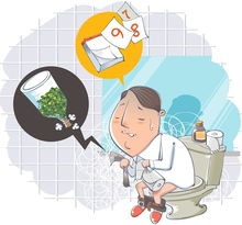 出门偶遇他人如厕，此景吉凶如何判断？