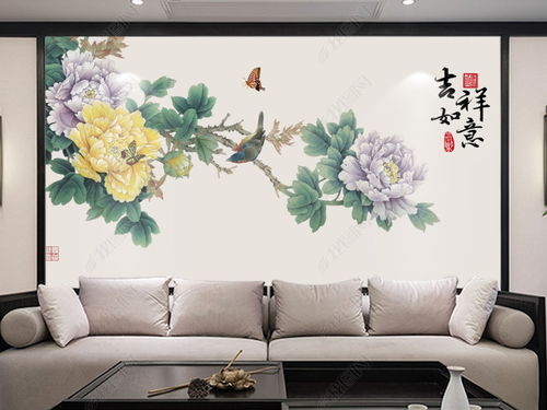 牡丹图：富贵繁荣的象征