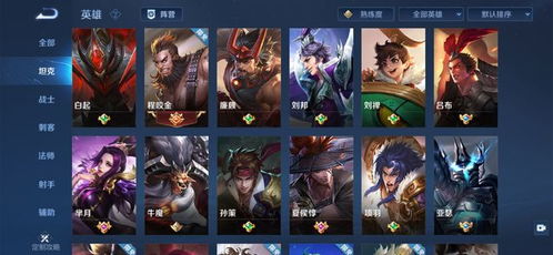 王者荣耀英雄名字大全里者阝有哪些英雄？