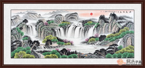 3. 山水画与光影艺术的氛围营造