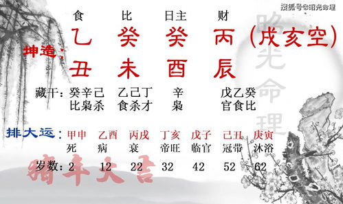 二、 具体命理特征分析